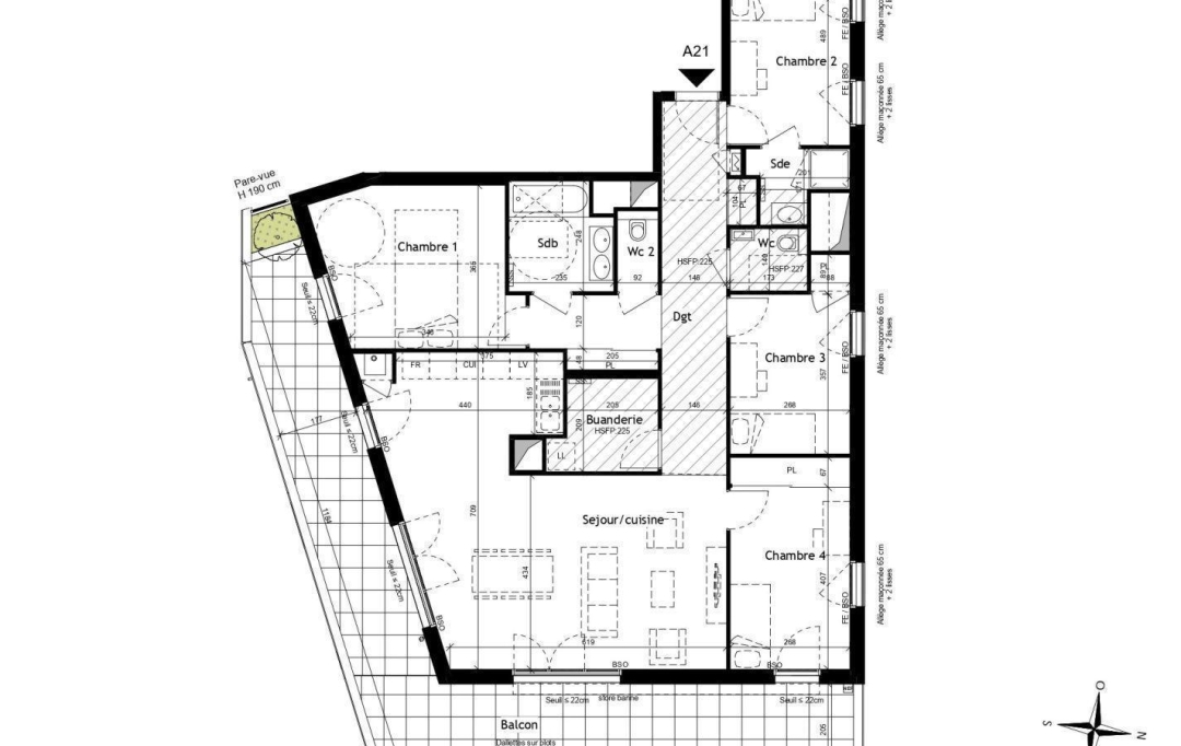 Annonces TLYON : Appartement | LYON (69009) | 130 m2 | 610 000 € 