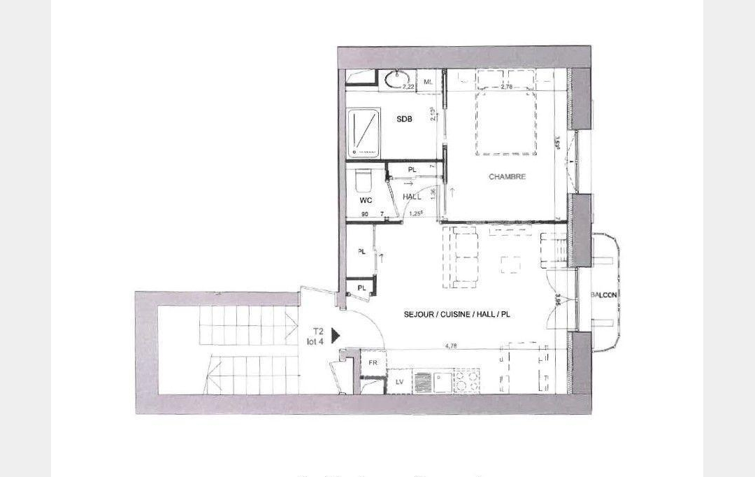 Annonces TLYON : Appartement | LYON (69005) | 37 m2 | 249 000 € 