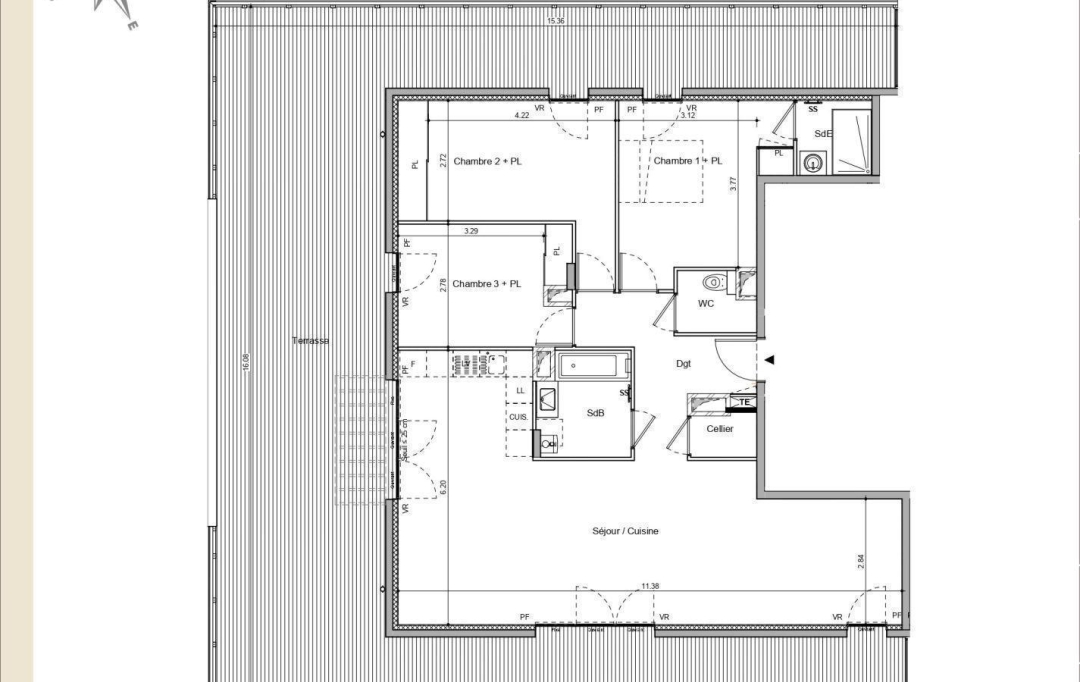 Annonces TLYON : Apartment | FRANCHEVILLE (69340) | 105 m2 | 785 000 € 