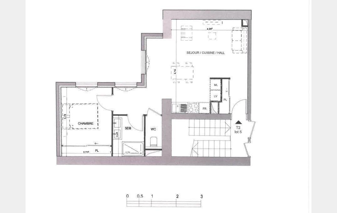 Annonces TLYON : Apartment | LYON (69005) | 58 m2 | 390 000 € 