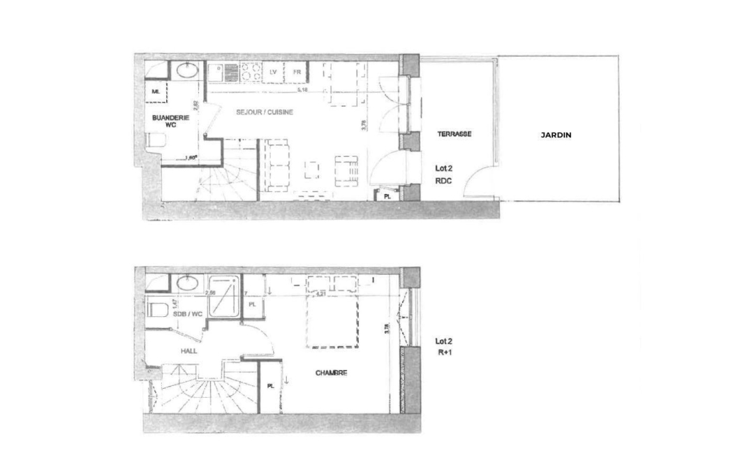 Annonces TLYON : Appartement | LYON (69005) | 58 m2 | 390 000 € 